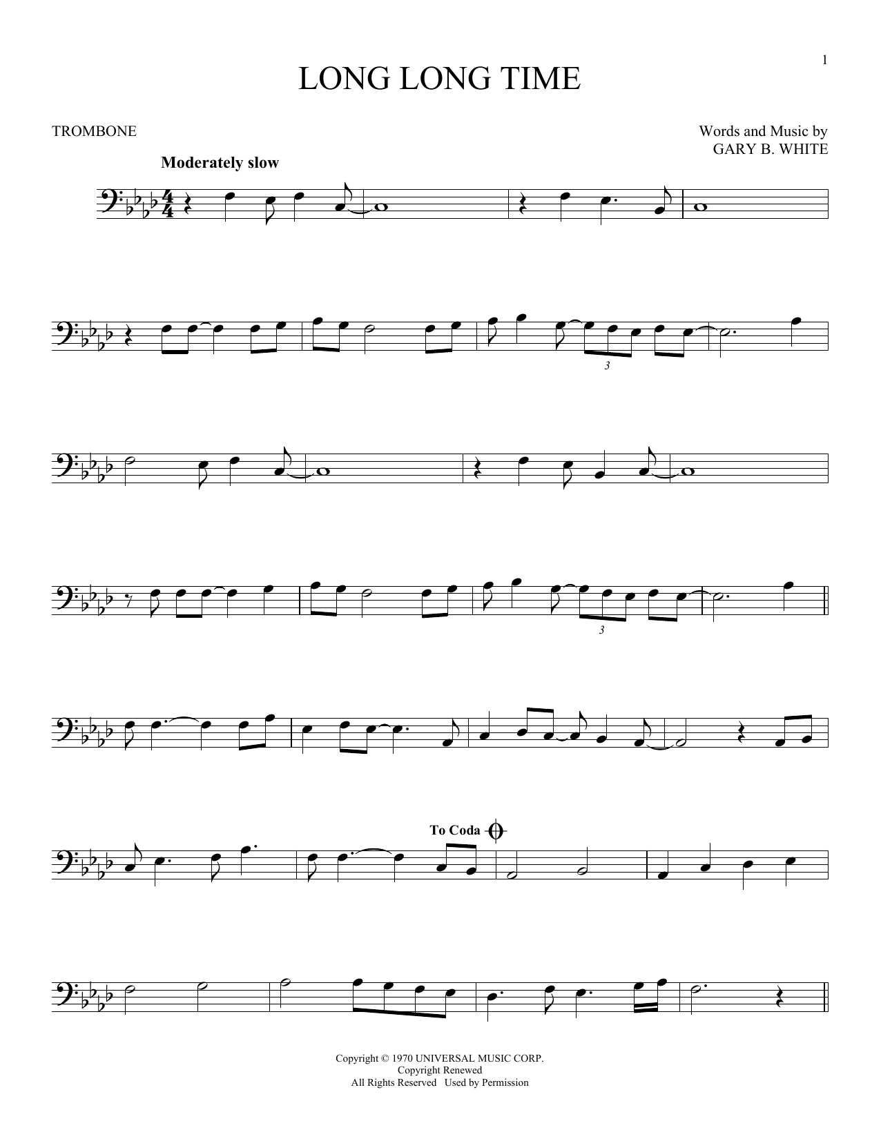 Produktbild zu: Long Long Time