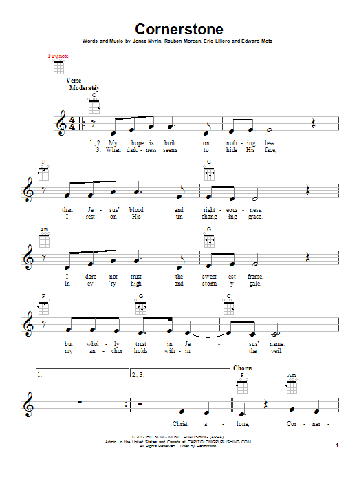 Product gallery: Page 1 of 1 Cornerstone, Hillsong LIVE