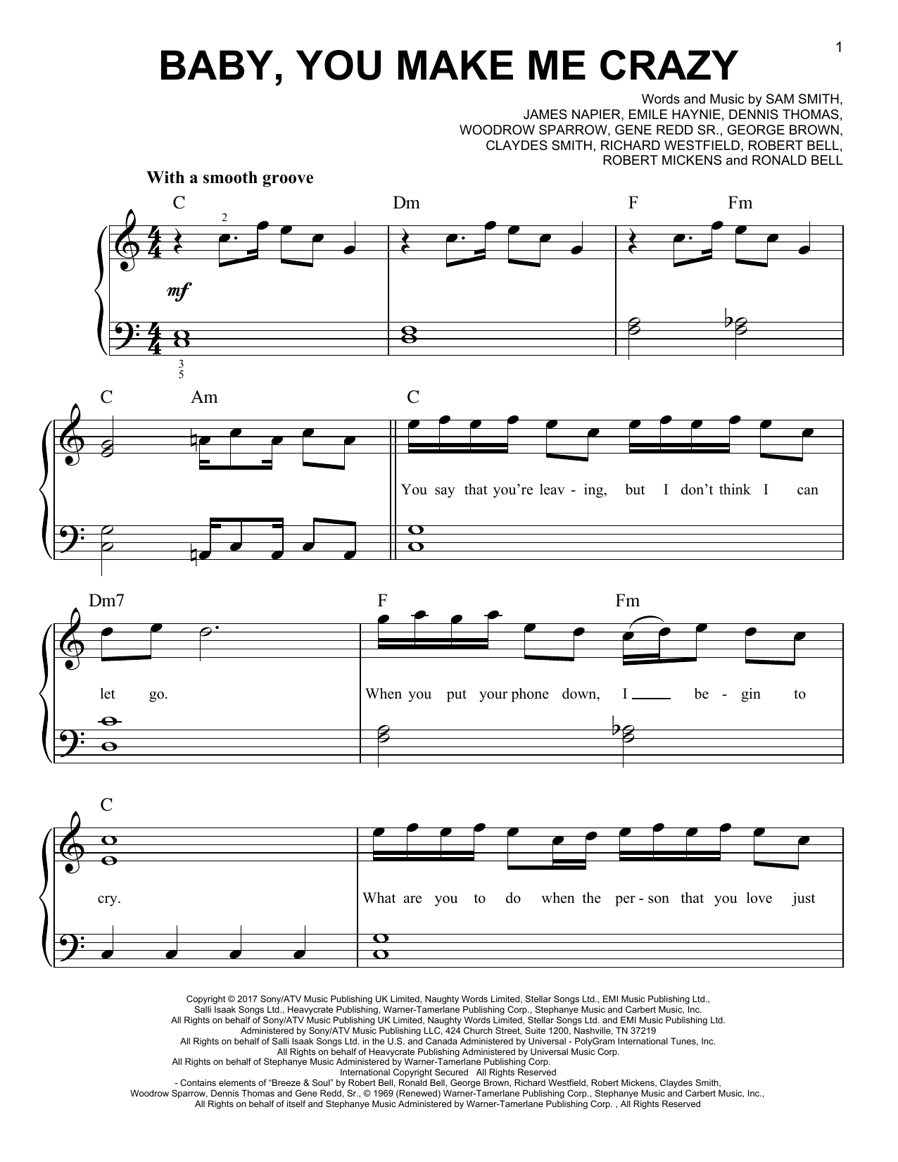 Produktbild zu: Baby, You Make Me Crazy