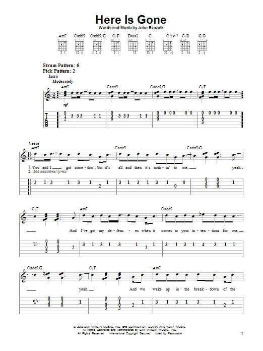 Product gallery: Page 1 of 1 Here Is Gone, Goo Goo Dolls