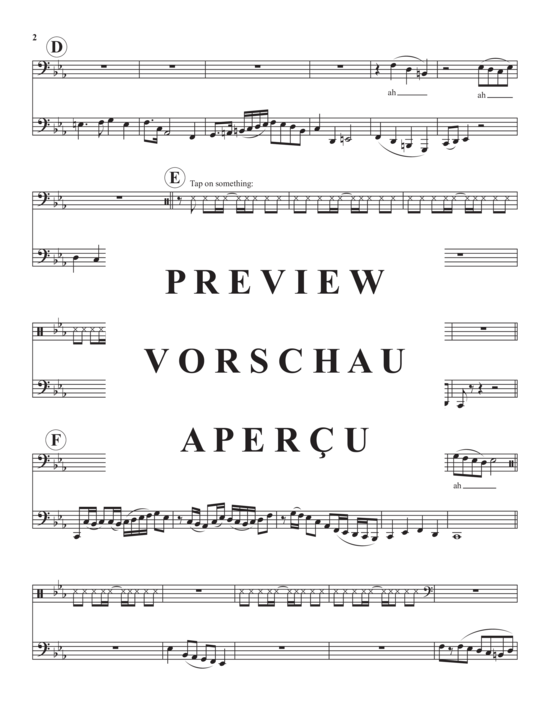 Product gallery: Page 17 of 22 Capricious Suite , , (Tuba, Voice, Percussion + Klavier)