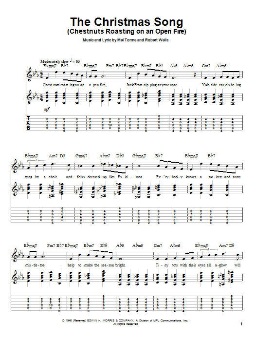 Product gallery: Page 1 of 1 The Christmas Song (Chestnuts Roasting On An Open Fire), Mel Torme