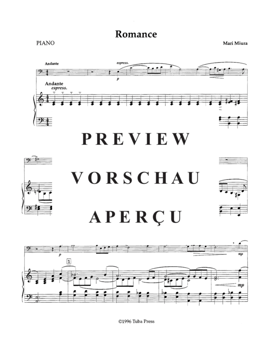 Product gallery: Page 3 of 9 Romance , , (euphonium + piano)