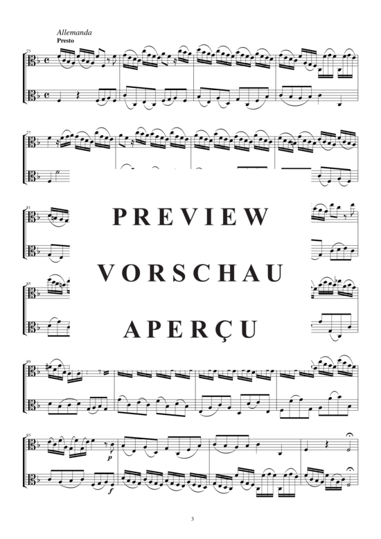 Product gallery: Page 4 of 5 Sonate für zwei Bratschen op.2 Nr.6, , 