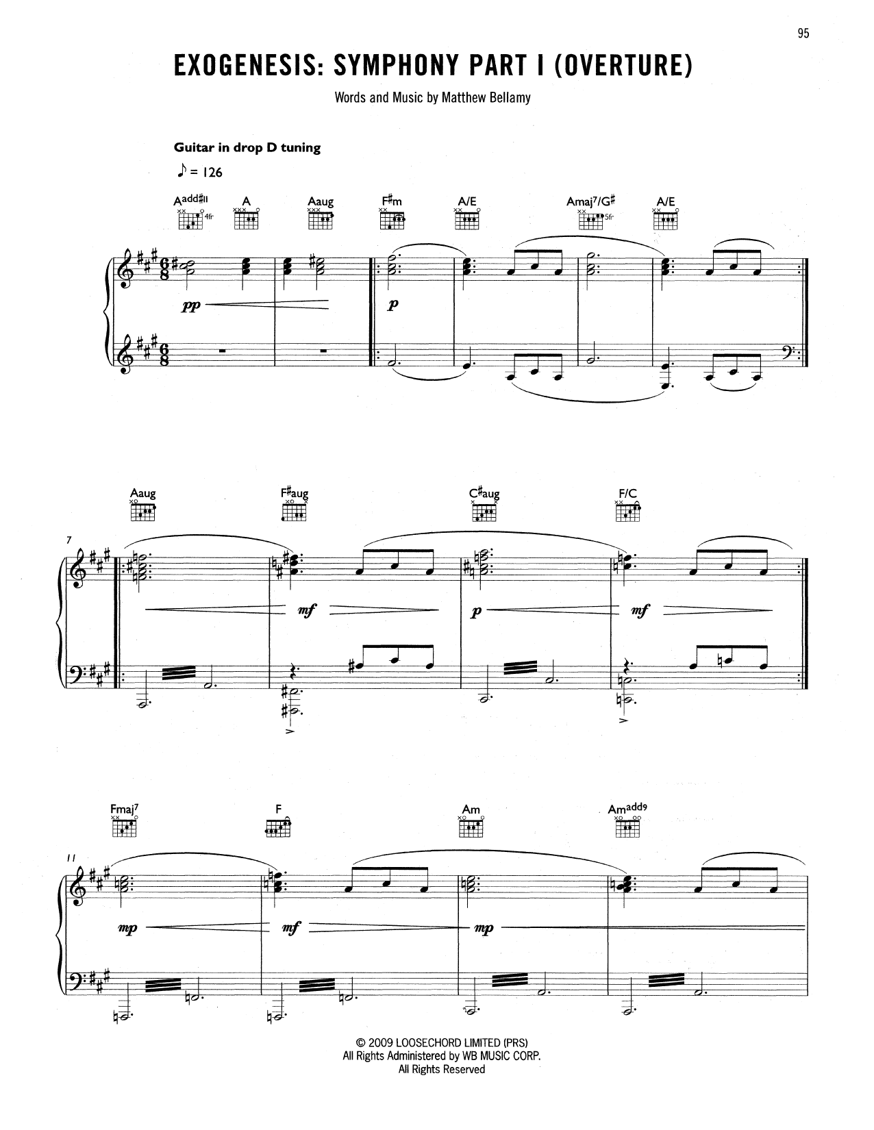 Produktgalerie: Seite 1 von 1 Exogenesis: Symphony Part I (Overture), Muse, Gitarre