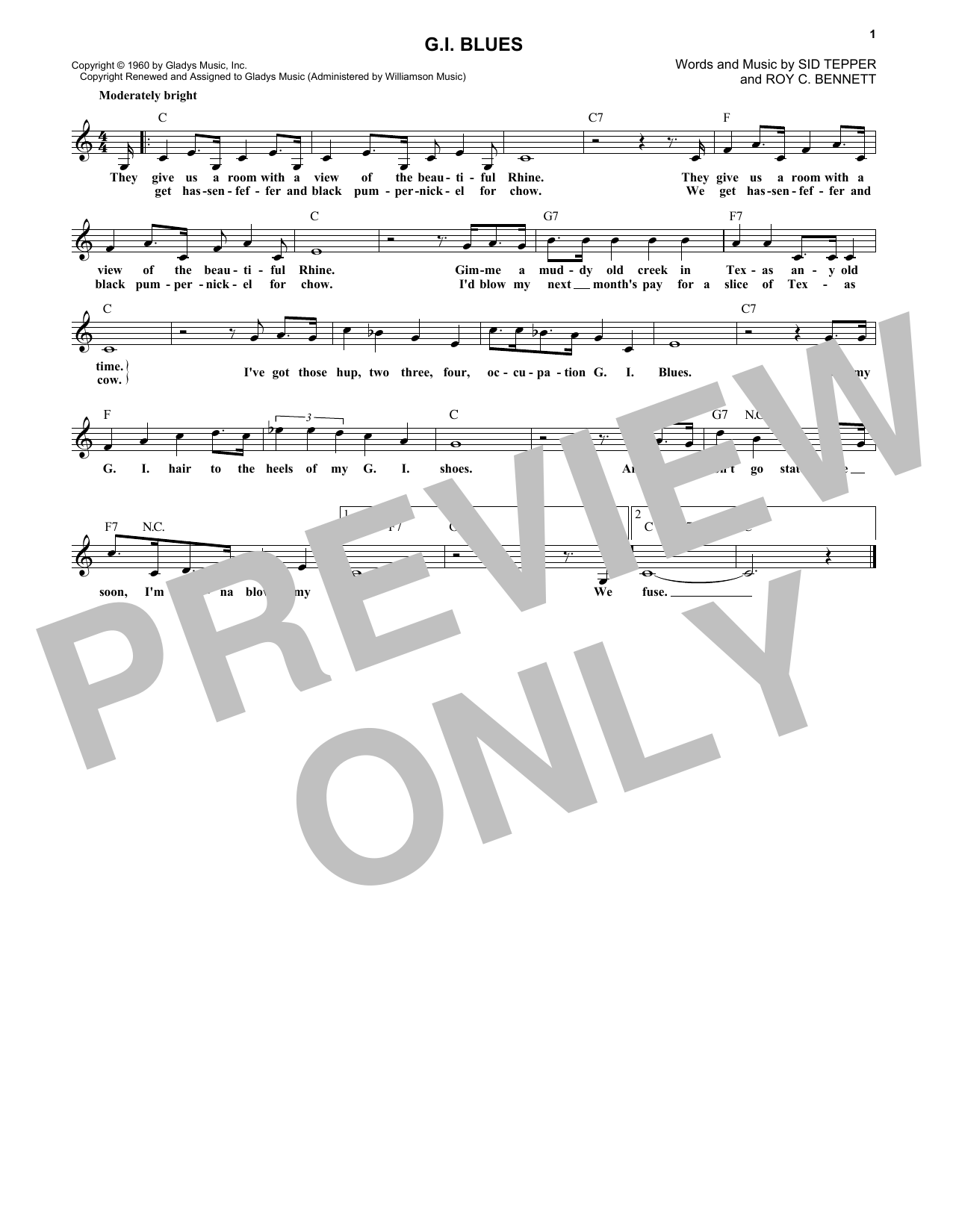 Product gallery: Page 1 of 1 G.I. Blues, Elvis Presley