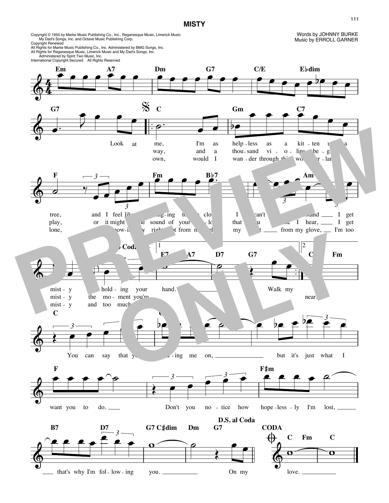 Produktgalerie: Seite 1 von 1 Misty, Johnny Mathis