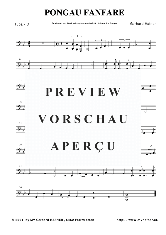Produktgalerie: Seite 10 von 11 Pongau-Fanfare, , (Blechbläser Quintett)