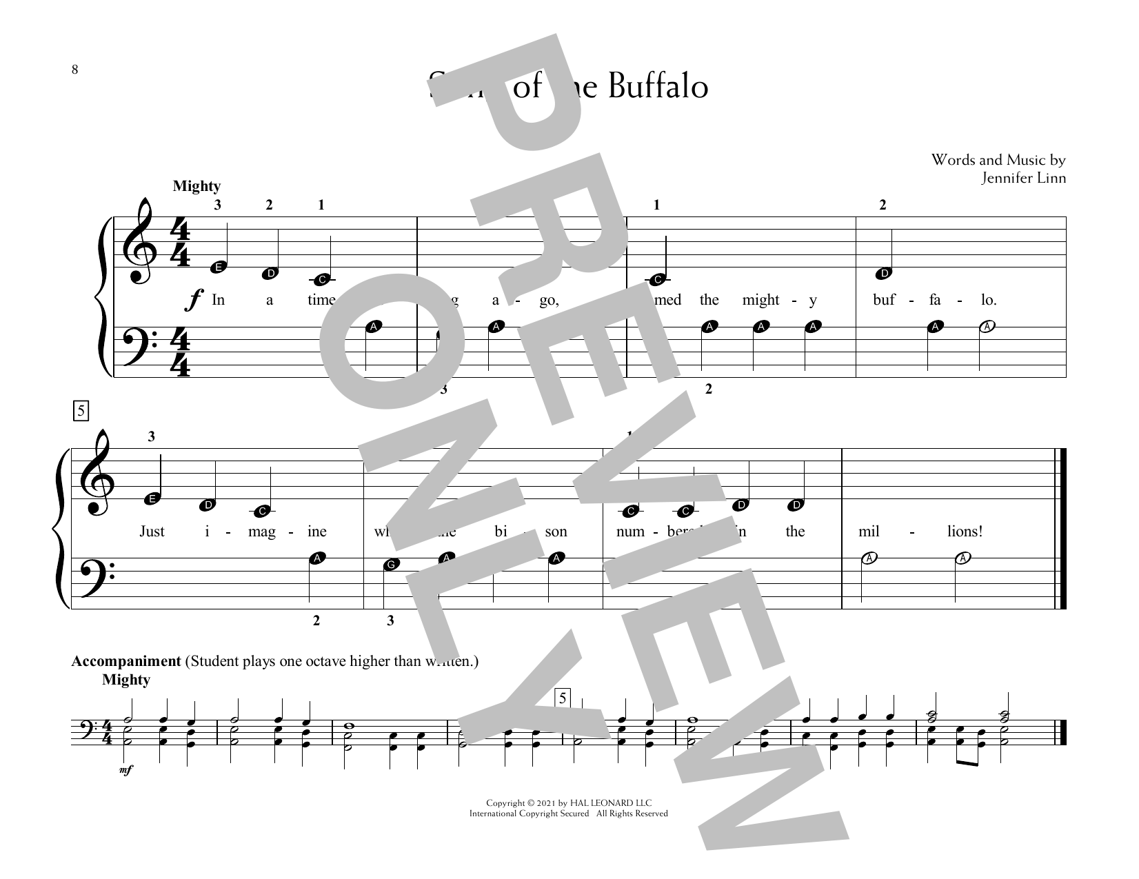 Produktbild zu: Song Of The Buffalo