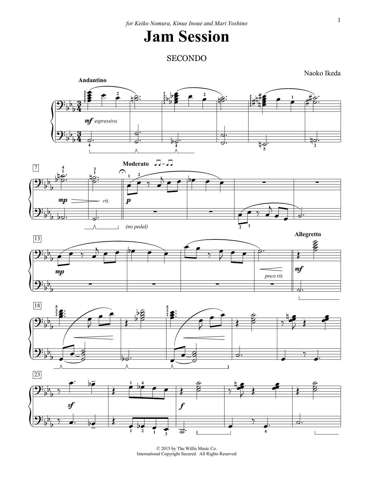 Produktgalerie: Seite 1 von 1 Jam Session, Naoko Ikeda, Klavier