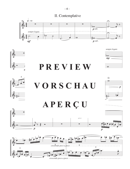 Product gallery: Page 21 of 21 Four Miniatures , , (clarinet and bass clarinet or two soprano clarinets)