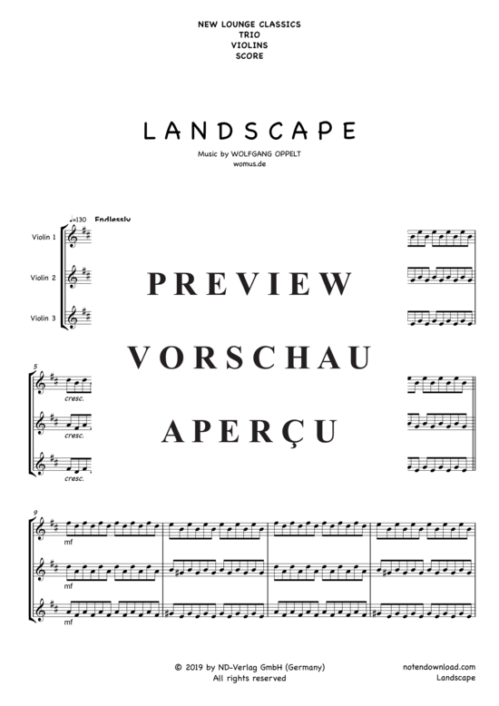 Product gallery: Page 2 of 10 Landscape , , (Violin Trio)