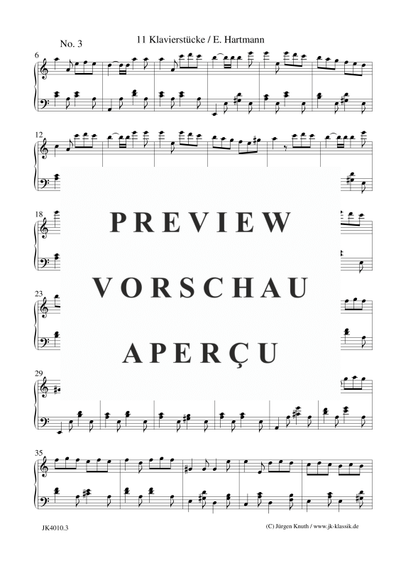 gallery: Klavierstücke No.1 , , (Klavier Solo)