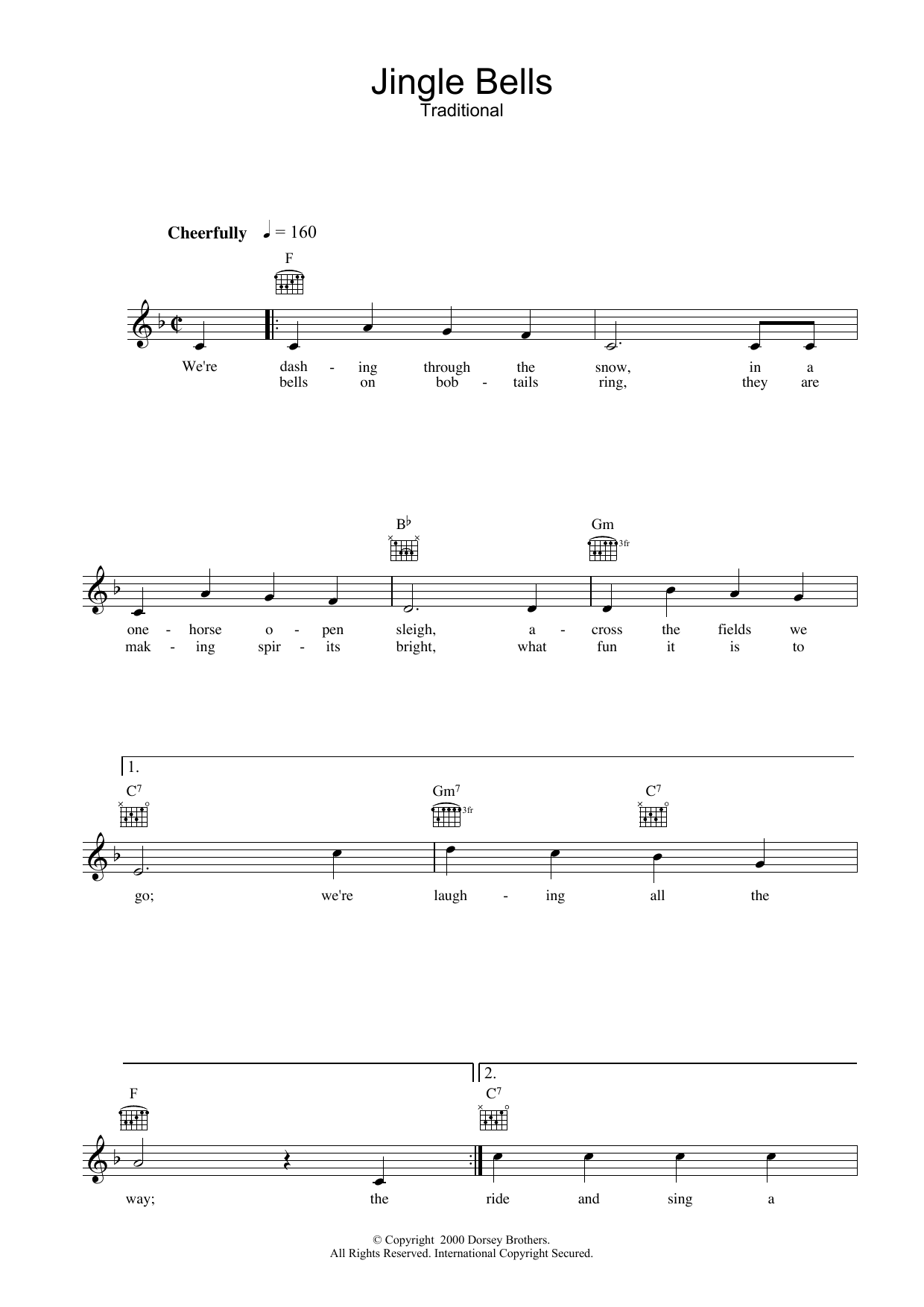 Produktgalerie: Seite 1 von 1 Jingle Bells, J. Pierpont, Melodieinstrument