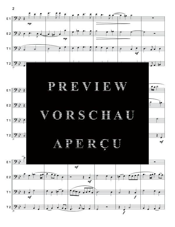 Produktgalerie: Seite 6 von 11 O Magnum Mysterium, , (Tuba QuartettEETT)