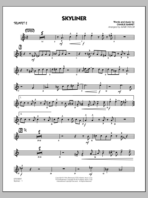 Produktgalerie: Seite 1 von 1 Skyliner - Trumpet 2, 