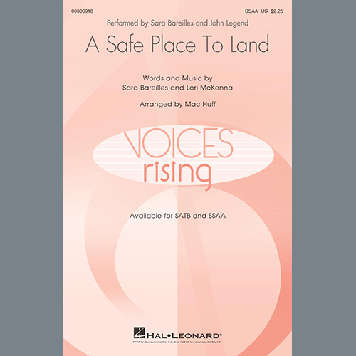Produktbild zu: A Safe Place To Land (feat. John Legend) (arr. Mac Huff)