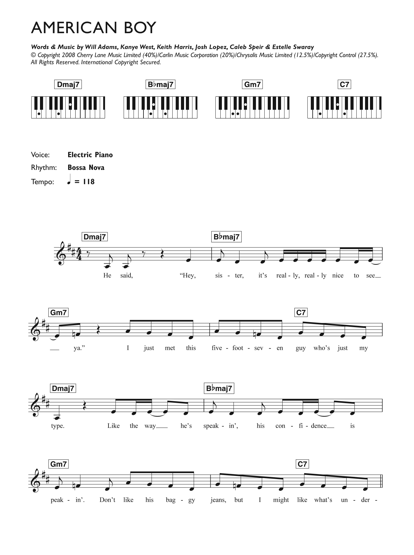 Produktbild zu: American Boy (featuring Kanye West)