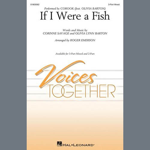 cover: If I Were A Fish (arr. Roger Emerson), Corook, Chor
