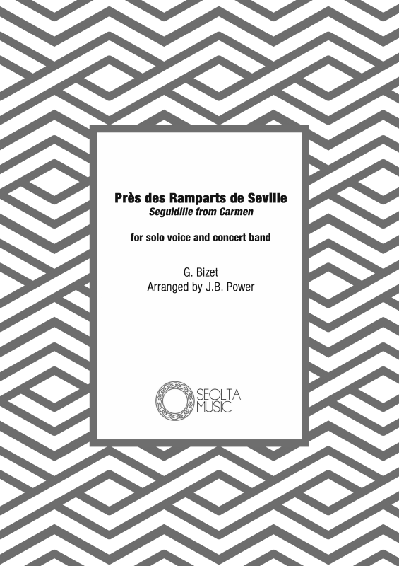 cover: Pres des remparts de Seville (Seguidilla from Carmen), , Solo Gesang und Concert Band