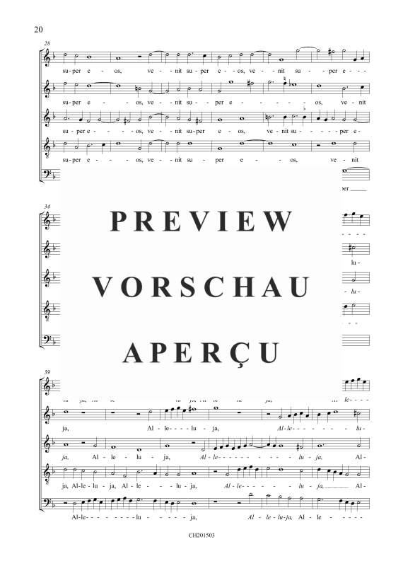 Product gallery: Page 9 of 11 Dum complerentur / Dum ergo essent, , Mixed choir 5 voices