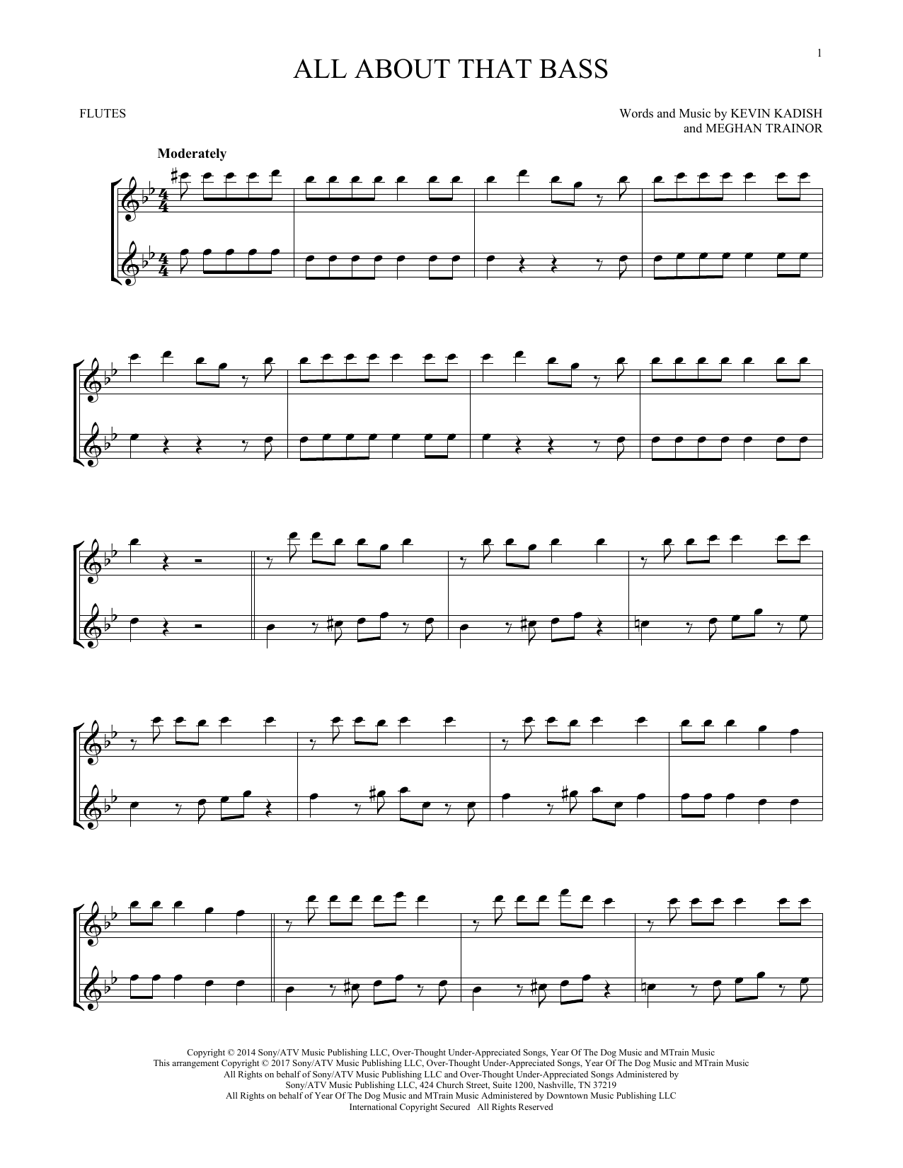 Product gallery: Page 1 of 1 All About That Bass, Meghan Trainor