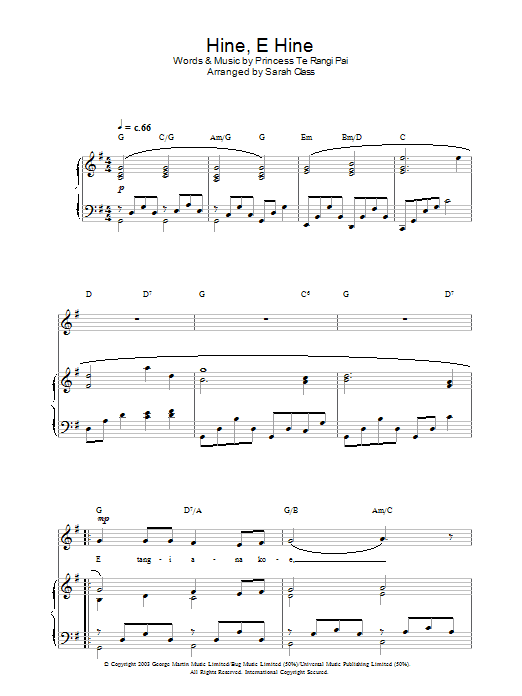 Produktgalerie: Seite 1 von 1 Hine, E Hine, Hayley Westenra, Gesang, Gitarre, Klavier
