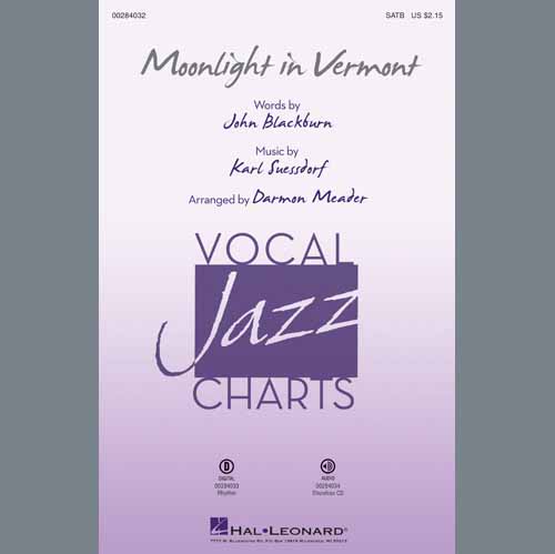 cover: Moonlight in Vermont (arr. Darmon Meader), John Blackburn & Karl Suessdorf, Chor