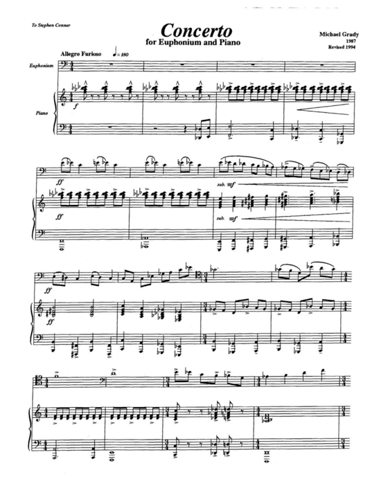 Product picture to: Concerto Michael Grady