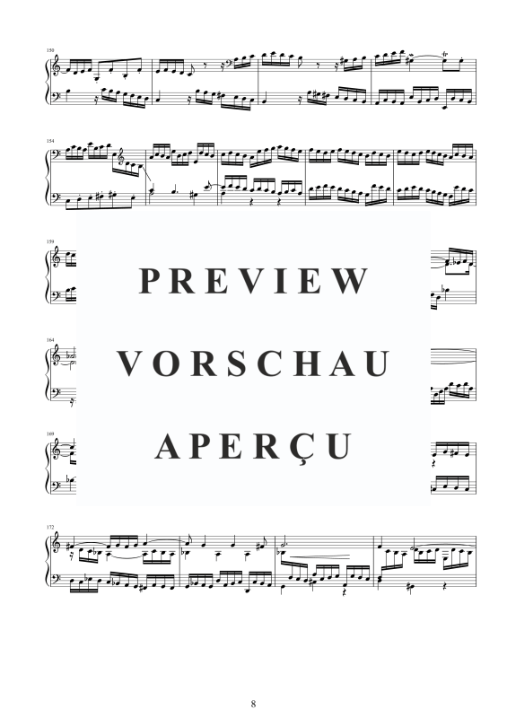 Product gallery: Page 9 of 11 Fantasia and Fugue in A minor BWV 944, , Solo Piano