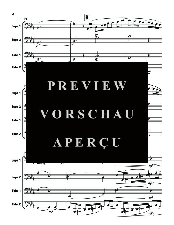 Product gallery: Page 6 of 11 Girl with the Flaxen Hair, The, , (Tuba Quartet EET(E)T)