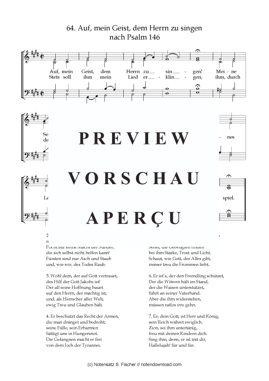Produktbild zu: Auf, mein Geist, dem Herrn zu singen Psalme des Kantons Schaffhausen (1867)