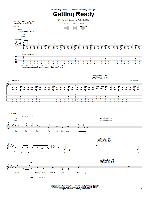Product gallery: Page 1 of 1 Getting Ready, Patty Griffin