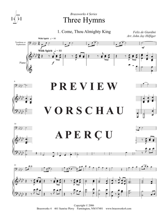 Produktgalerie: Seite 2 von 9 Drei Hymnen , , (Bariton/Posaune + Klavier)