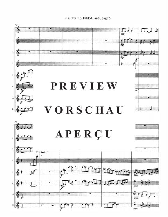 Product gallery: Page 9 of 21 In A Dream of Fabled Lands , , (6 C flutes, alto flute and bass flute)