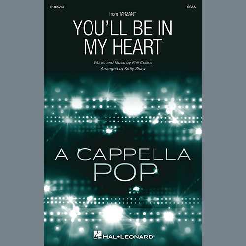 cover: You'll Be In My Heart (Pop Version) (from Tarzan) (arr. Kirby Shaw), Phil Collins, Chor