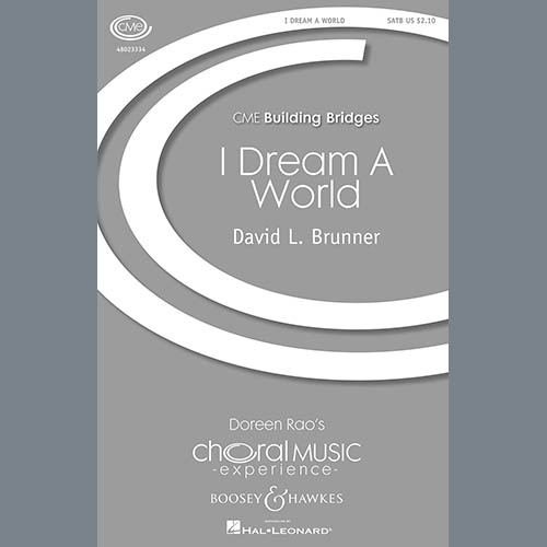 cover: I Dream A World, David Brunner, Chor