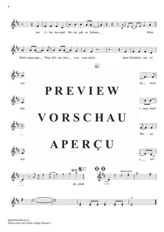 Product gallery: Page 5 of 5 Wann wird’s mal wieder richtig Sommer , Carrell, Rudi, Oboe