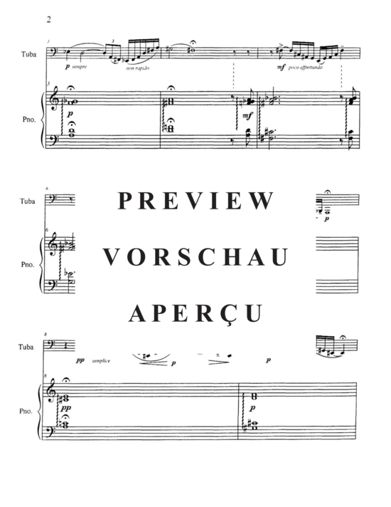 Produktgalerie: Seite 6 von 21 Sonata , , (Tuba + Klavier)
