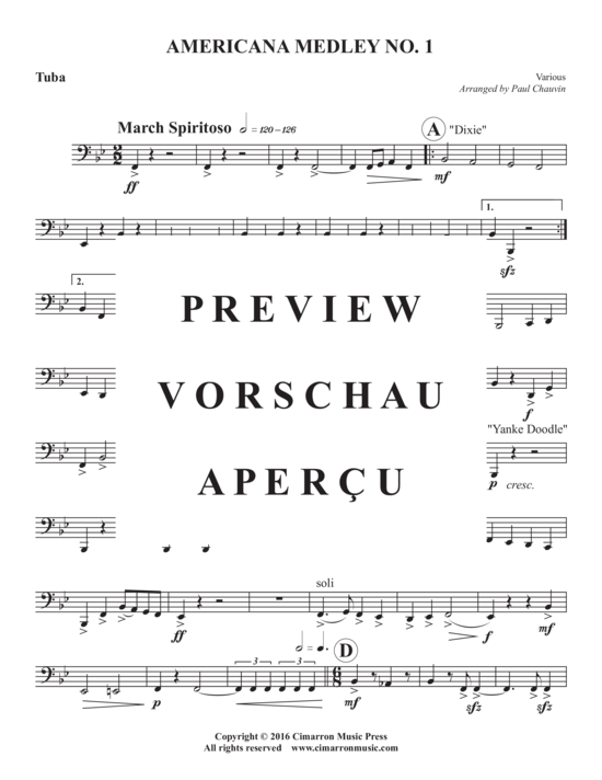 Produktgalerie: Seite 16 von 17 American Medley No. 1 , , (Blechbläserquintett)