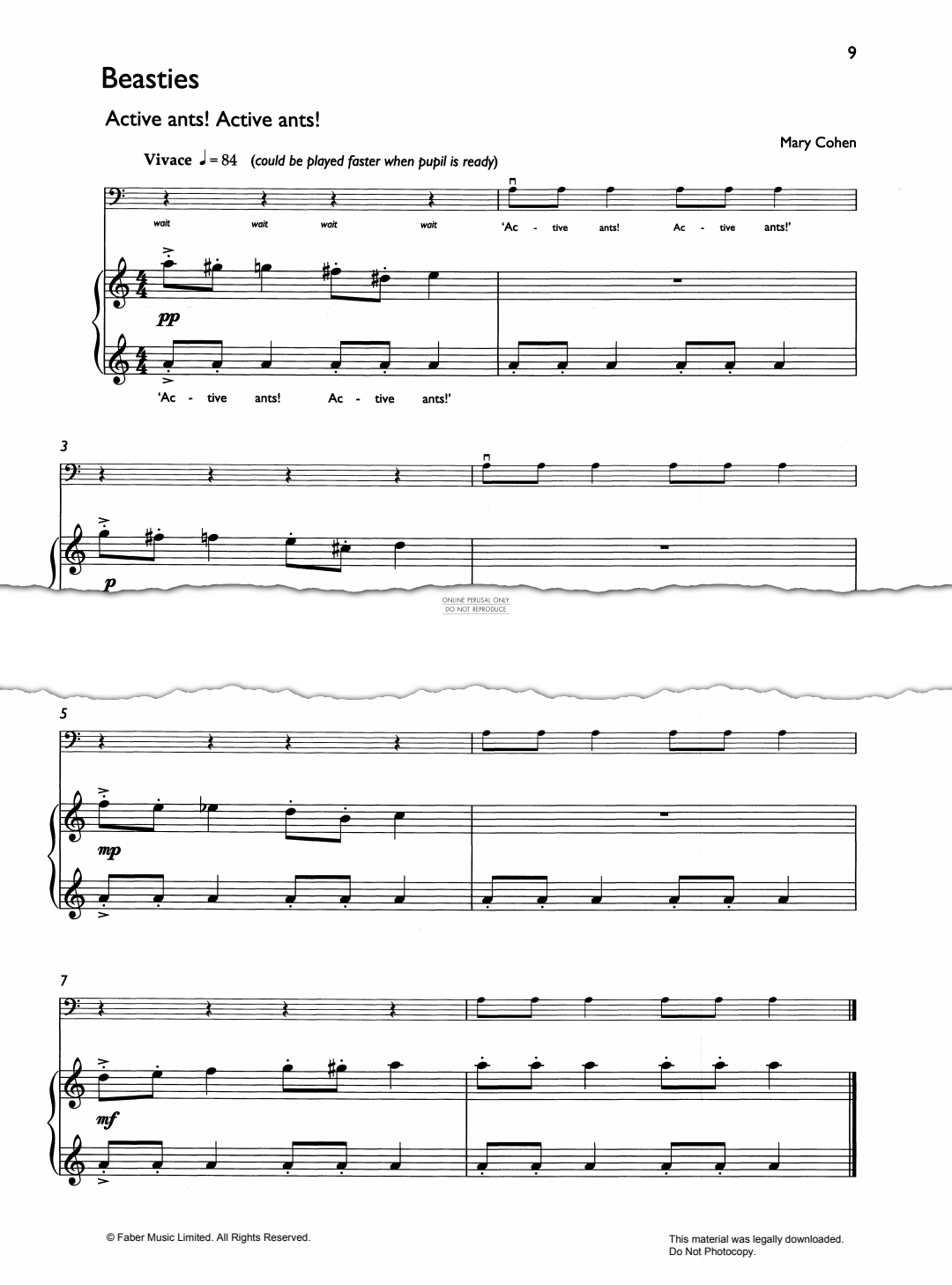 Produktgalerie: Seite 1 von 1 Beasties!, Mary Cohen, Klavier, Violoncello