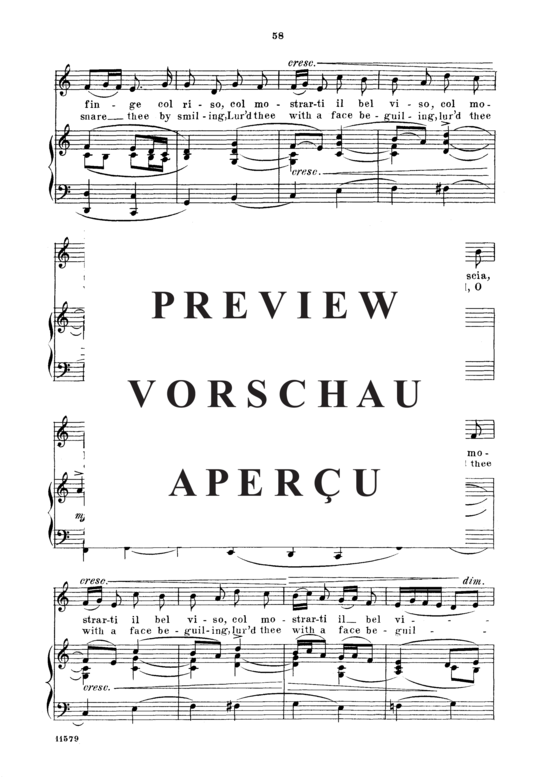 Product gallery: Page 5 of 6 Cangia,cangia tue voglie, Parisotti, Alessandro, High Voice and Piano