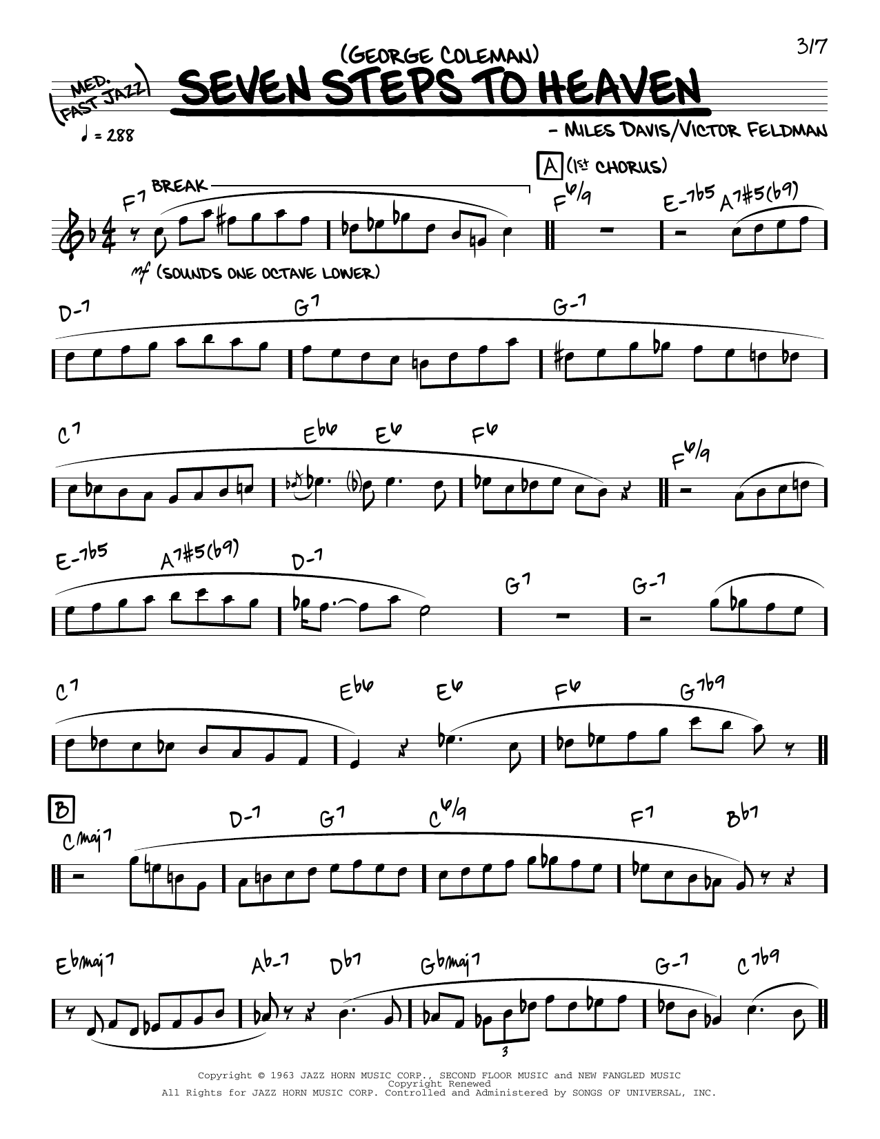 Produktbild zu: Seven Steps To Heaven (solo only)