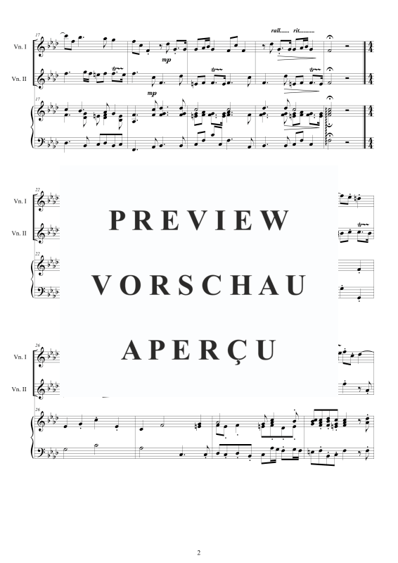 Produktgalerie: Seite 3 von 11 Trio Sonata No.10 in F-Moll Op.1, , 2 Violinen und Cembalo