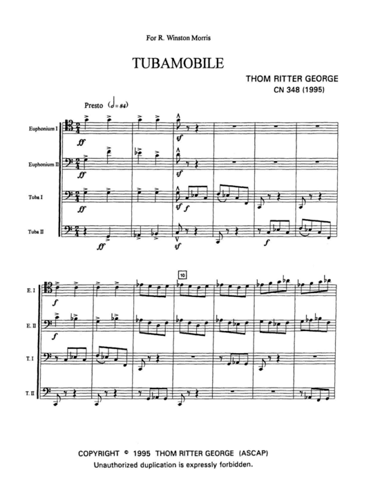 Product picture to: Tubamobile Thom Ritter George