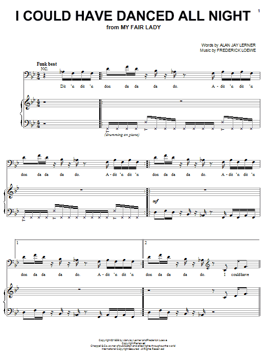 Produktbild zu: I Could Have Danced All Night