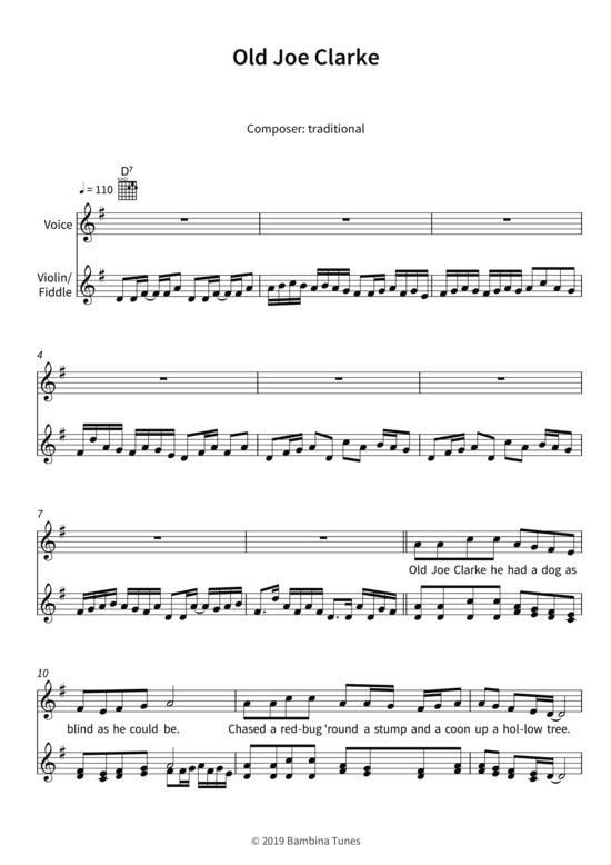 Produktbild zu: Old Joe ClarkeLars Opfermann