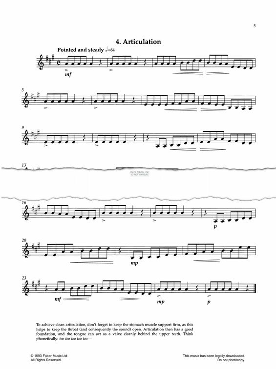 Produktgalerie: Seite 1 von 1 Articulation, John Miller, Trompete