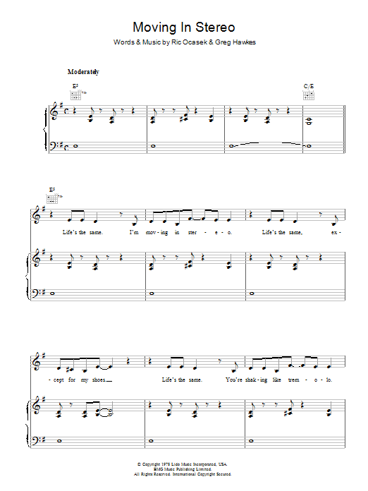 Produktbild zu: Moving In Stereo