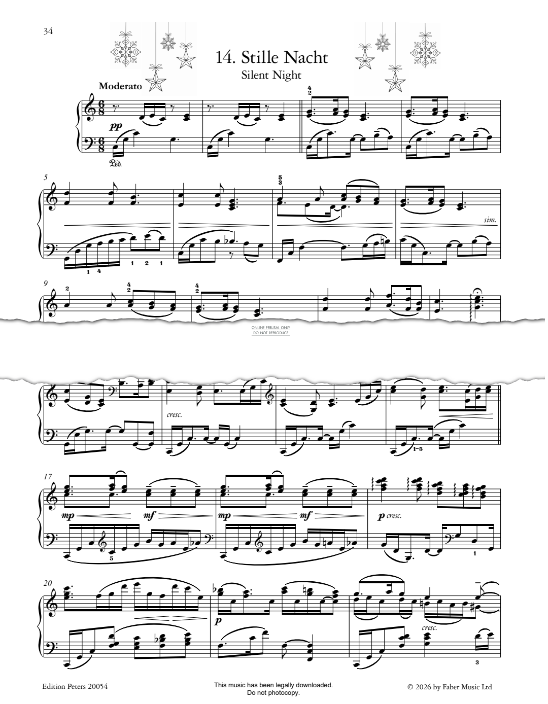 Produktbild zu: Stille Nacht (Silent Night)